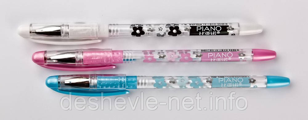 Ручка олійна Piano PT-199 Loves (синя)