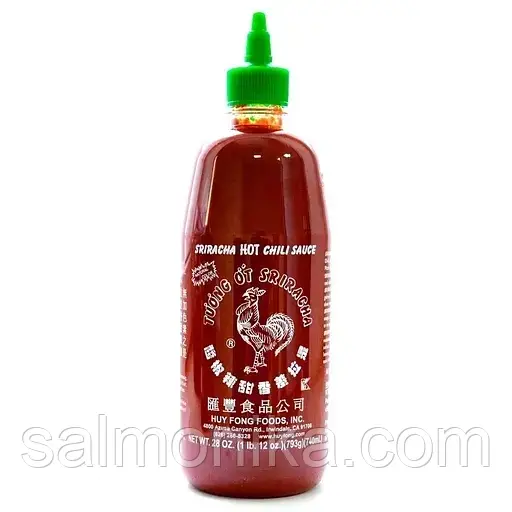 Соус шрірача Sriracha Huy Fong гостро-солодкий 793г