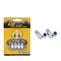 Ковпачок індикатор тиску в шинах 4шт пластиковий сердечник