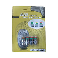 Ковпачок індикатор тиску в шинах 4шт мідний сердечник