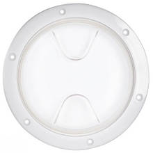 Люк інспекційний Osculati 102/125/152 мм поліпропілен прозорий герметичний з ущільнювачем