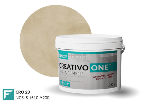 Мікроцемент CREATIVO ONE - CRO 23 - 10 кг, фото 1