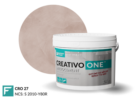 Мікроцемент CREATIVO ONE - CRO 27 - 10 кг, фото 1