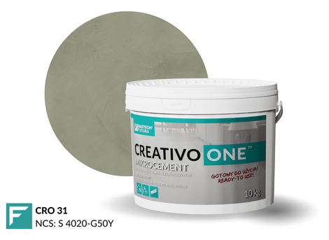Мікроцемент CREATIVO ONE - CRO 31 - 10 кг, фото 1
