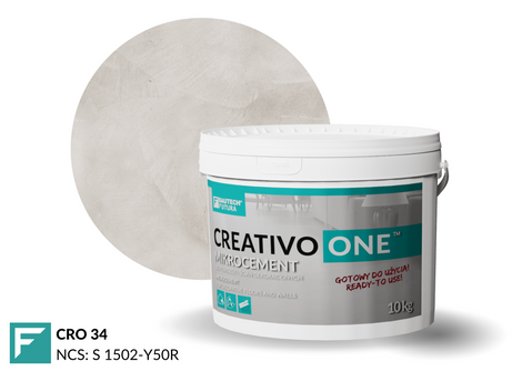 Мікроцемент CREATIVO ONE - CRO 34 - 10 кг, фото 1