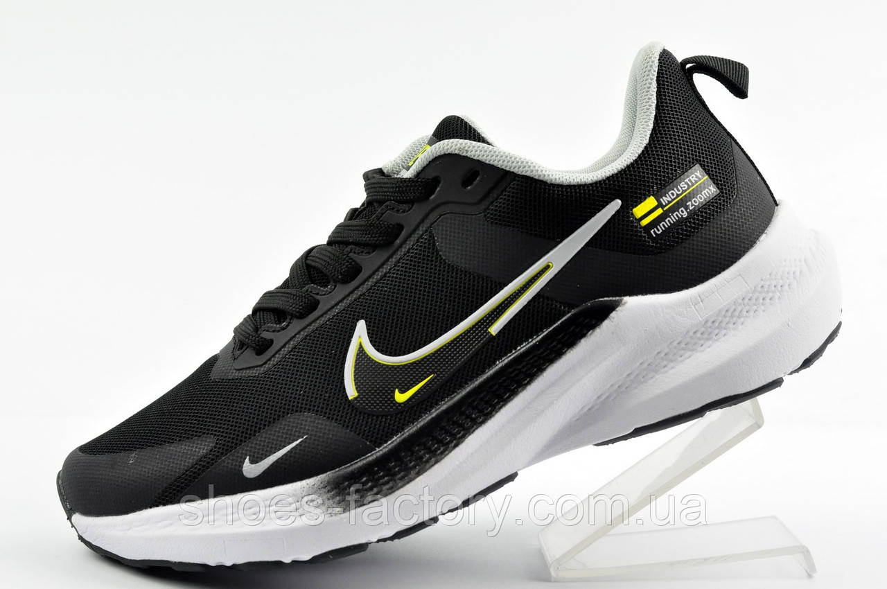 Кросівки Nike Zoom чоловічі чорні в сіточку