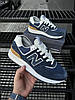 Чоловічі кросівки New Balance 574 Legacy Blue сині Нью Беланс замша текстиль весна літо, фото 5