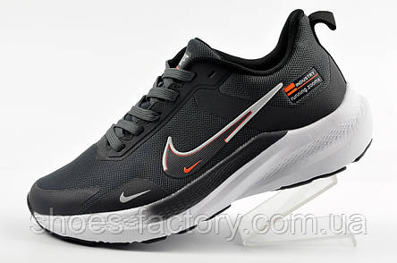 Кросівки сітка Nike Zoom унісекс сірі, фото 1