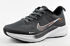 Кросівки сітка Nike Zoom унісекс сірі, фото 3