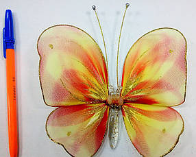 Декоративний Метелик для штор веселка