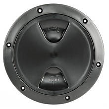 Люк інспекційний Osculati 102/125/152/203 мм чорний поліпропілен з гумовим ущільнювачем герметичний