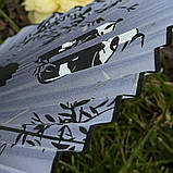 Віяло тканинне «Панди», фото 3