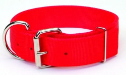 Подвійний нашийник для собак, нейлон, Coastal MACHO DOG, 4,5 см * 61 см червоний