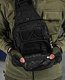 Сумка-слінг тактична SILVER KNIGHT 7л black ОИ4979, фото 8