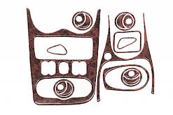 Накладки на панель (варіант 1) Дерево для Dacia Logan I 2008-2012 рр