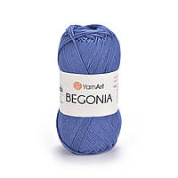 Yarnart BEGONIA (Бегонія) № 0154 джинс (Бавовняна пряжа, нитки для в'язання)