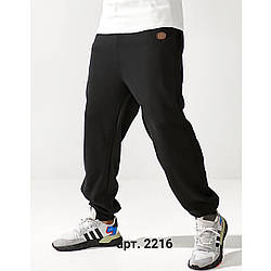 Чорні чоловічі спортивні Штани виробництва Фабричний Китай Розміри: 48,50,52,54,56 (29064-1)