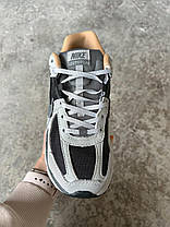 Чоловічі кросівки Nike Zoom Vomero 5 Grey Взуття Найк Зум Вомеро 5 сірі шкіра текстиль гума демісезон, фото 4