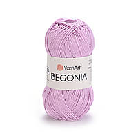 Yarnart BEGONIA (Бегонія) № 5049 рожевий (Бавовняна пряжа, нитки для в'язання)