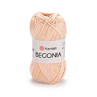 Yarnart BEGONIA (Бегонія) № 5303 світлий персик (Бавовняна пряжа, нитки для в'язання)