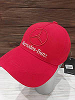 Стильна універсальна бейсболка на металевій регульованій застібці (Розмір 56-58), Червона