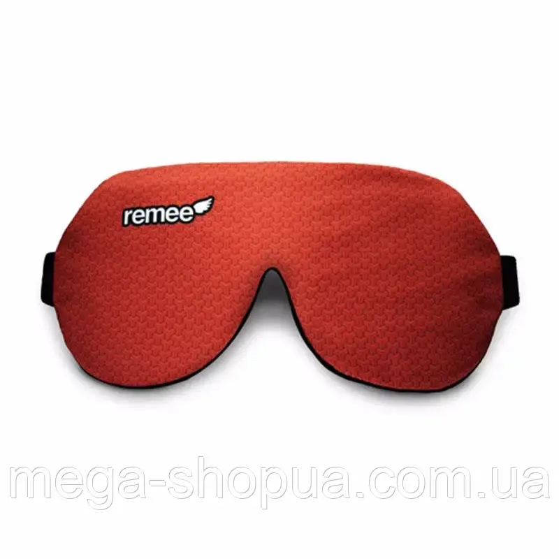 Маска для усвідомлених сновидінь Remee. Пов'язка для сну та відпочинку. Розумна нічна маска Червона