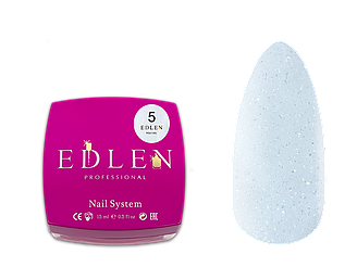 Полігель Edlen Poly gel No05, 15 мл (молочний із шимером)