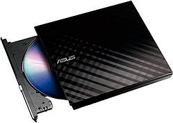 Asus Lite SDRW-08D2S-U 8х External slim USB2.0, чорний