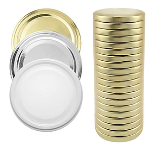 Кришка євро No82, однотонна, асортимент, ціна за шт.