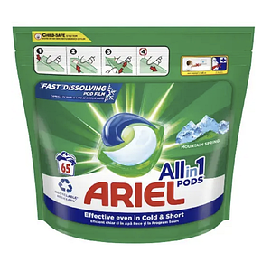 Гель у капсулах ARIEL ALLin1 PODS 65 шт. WHITE