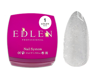 Полігель Edlen Poly gel No01, 50 мл (прозорий)