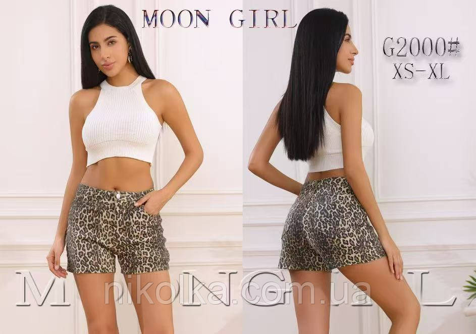 Шорти джинсові жіночі оптом, XS-XL рр., арт. Si-G2000, фото 1