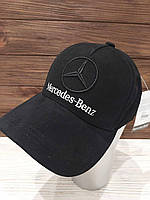 Стильна універсальна бейсболка на металевій регульованій застібці (Розмір 56-58), Чорна