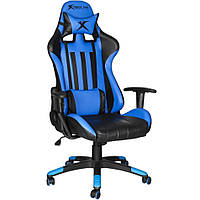 Крісло ігрове XTRIKE ME Advanced Gaming Chair GC-905, 50мм, чорно-cинє (GC-905BU)