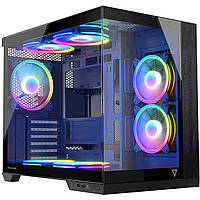 Корпус Modecom VOLCANO PANORAMA APEX ARGB 7F MIDI GREY без БЖ ATX