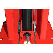 Гідравлічний підйомник 4т Kraft&Dele KD5810 напівавтоматичний підйомник для СТО, фото 9