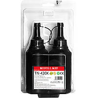 Комплект для заправки картриджа Pantum TL-420P/TL-420HP/TL-420XP (2*3000стор; 2 тонера, чіп)