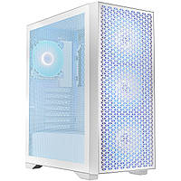 Корпус LogicConcept DART PRO ARGB MIDI WHITE MESH fans 4x120mm без БЖ ATX