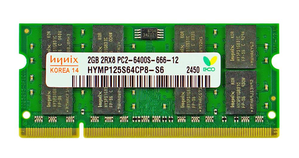 PCパーツ Hynix 200Pin DDR2 800 PC2-6400 2GB SODIMM [HYMP125S64CP8-S6] wyw801m Hynix 200Pin DDR2 800 PC2-6400 2GB SODIMM [HYMP125S64CP8-S6