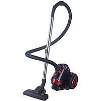 Порохотяг BROCK BVC 8055 RD контейнерний/ 800Вт/ 2л/ фільтр НЕРА/ чорно-червоний