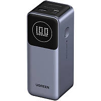 УМБ Ugreen 12000mAh 100W  PD,QC, USB-A, USB-С IN/OUT Grey (PB724)