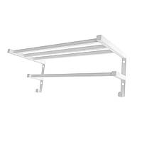 Полиця настінна HF Sheffield square 520х256 (настінна) white mat
