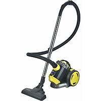 Порохотяг BROCK BVC 8056 YT контейнерний/ 800Вт/ 2л/ фільтр НЕРА/ чорно-жовтий