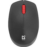 Мишка Defender Tiana MB-055, бездротова, 3кн., 1000 dpi, безшумна, чорна