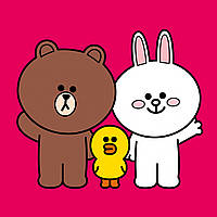 Картина по номерах Лайн Френдс Браун Саллі та Коні 25*25см Origamі (955015)