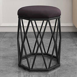 Пуфик. Модель RD-0860 Чорний, Коричневый