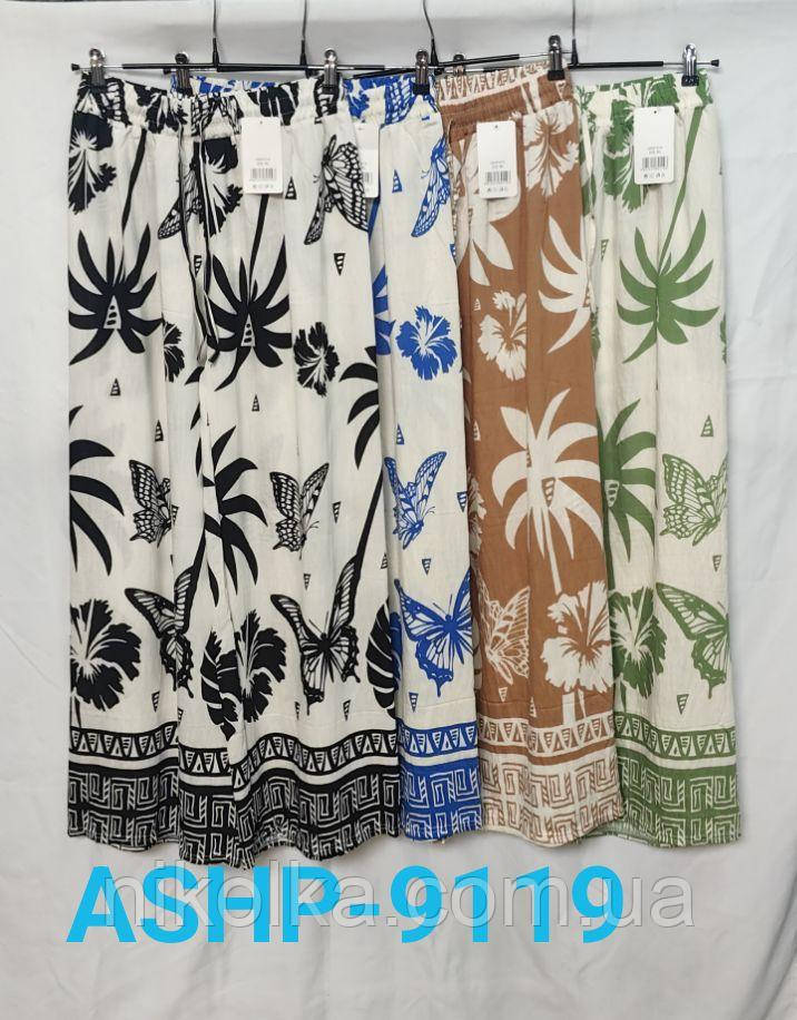 Брюки літні жіночі оптом, M/L-2XL/3XL рр., арт. Si-ASHP-9119, фото 1