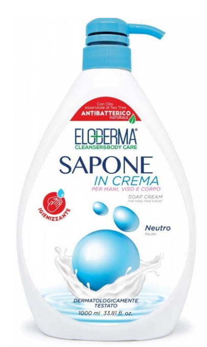 Рідке антибактеріальне крем-мило Eloderma Natural 1л 8059602240620