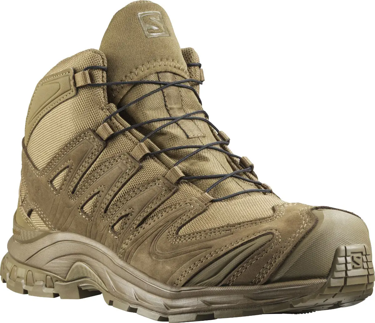 Армійські черевики Salomon XA Forces MID (Койот) Cordura® з нубуком, фото 1