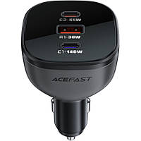 Автозарядка 3xUSB 165W (2xUSB-C + USB-A) B14 Acefast (6974316282938)